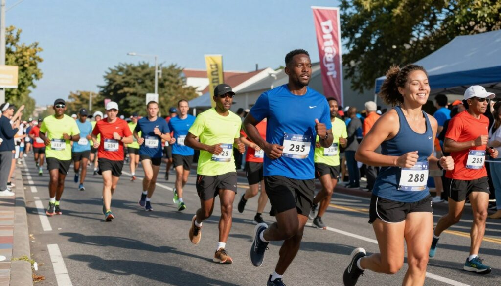 Corrida de rua 5 km