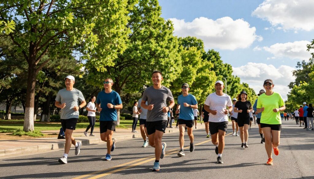 benefícios da corrida