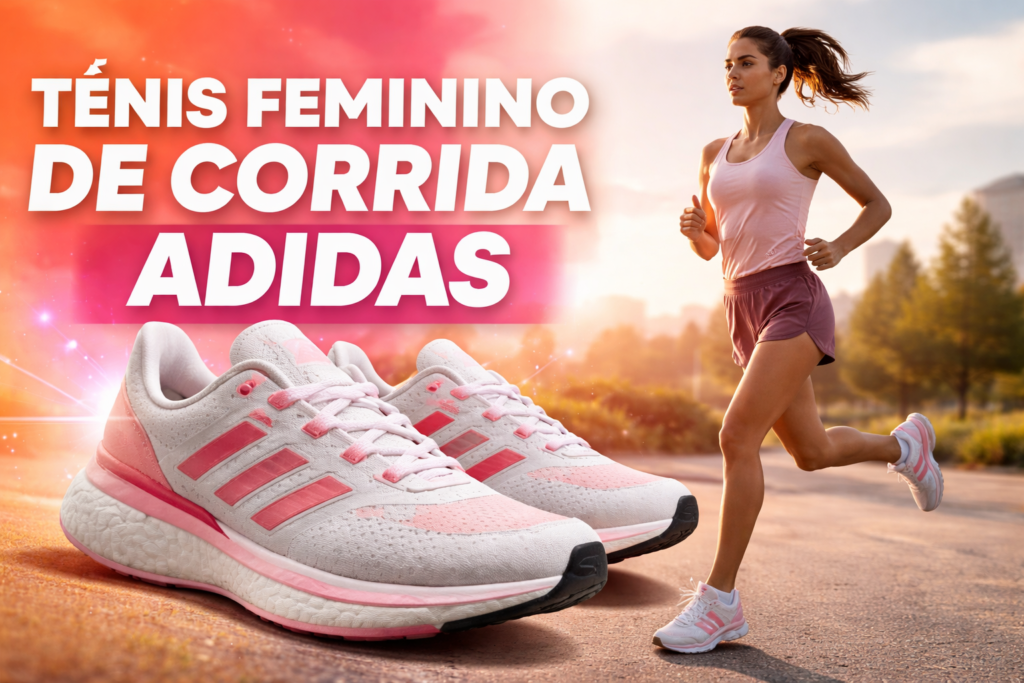 Tênis Feminino de Corrida Adidas
